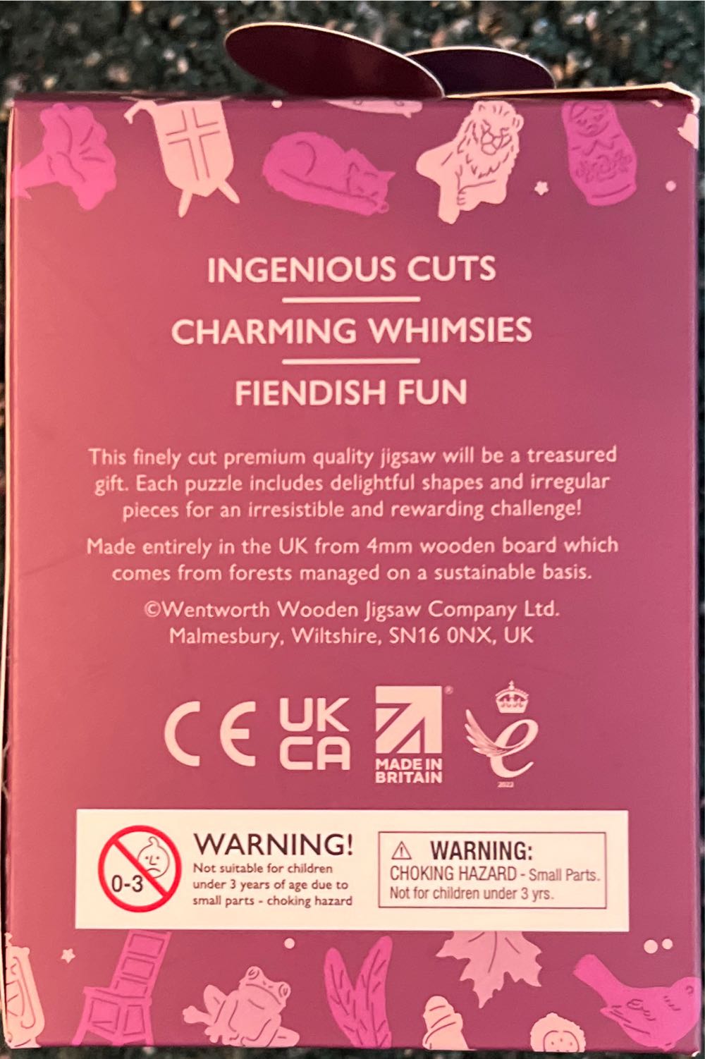 Egg-stremely Delicious - 1031, 3/1/26 - SOLD - Wentworth Wooden Jigsaw Company puzzle collectible - Main Image 2