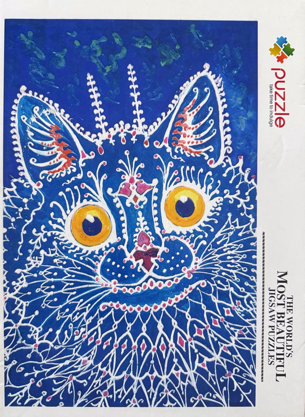 The Electric Blue Cat - World’s Most Beautiful Puzzles puzzle collectible - Main Image 2