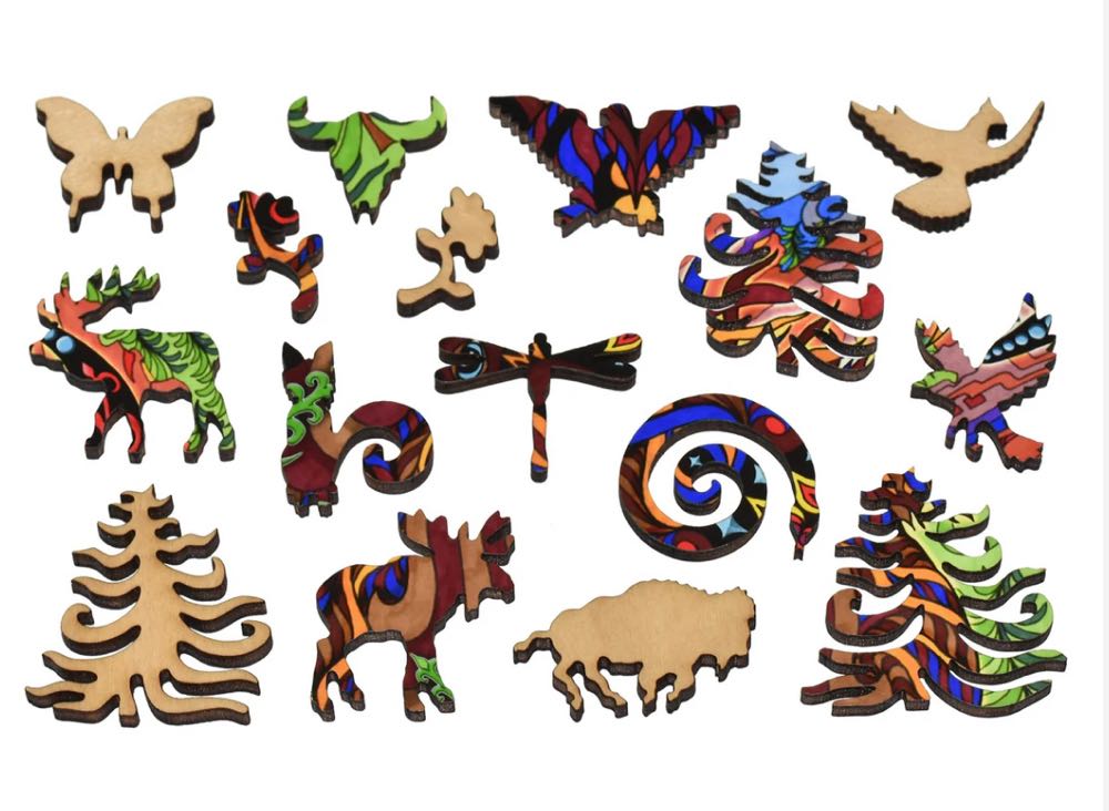 The British Isles, National Geographic Map - Liberty puzzles puzzle collectible - Main Image 4