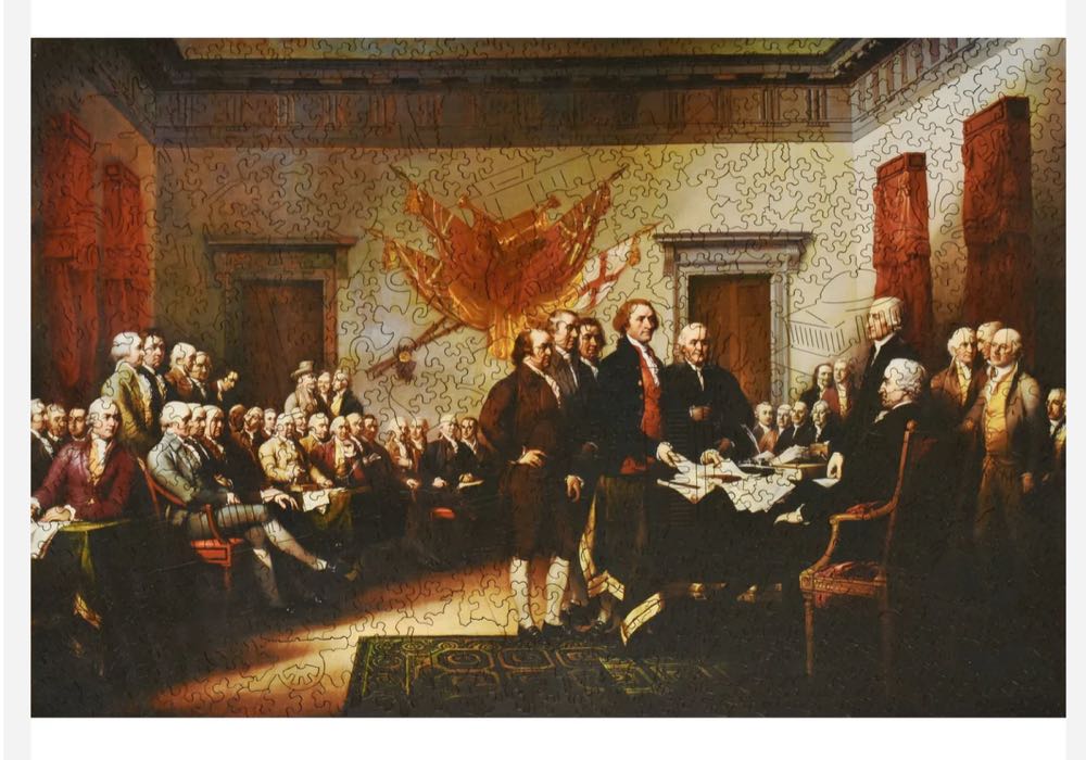 Declaration Of Independence - Liberty Puzzles 🇺🇸 puzzle collectible - Main Image 2