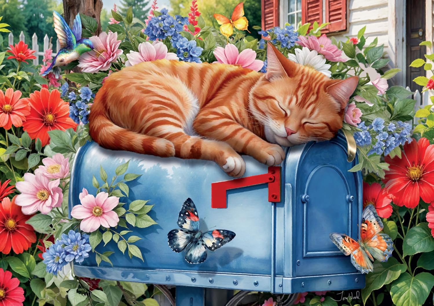 Cat Nap - 👀 - Ceaco puzzle collectible - Main Image 2