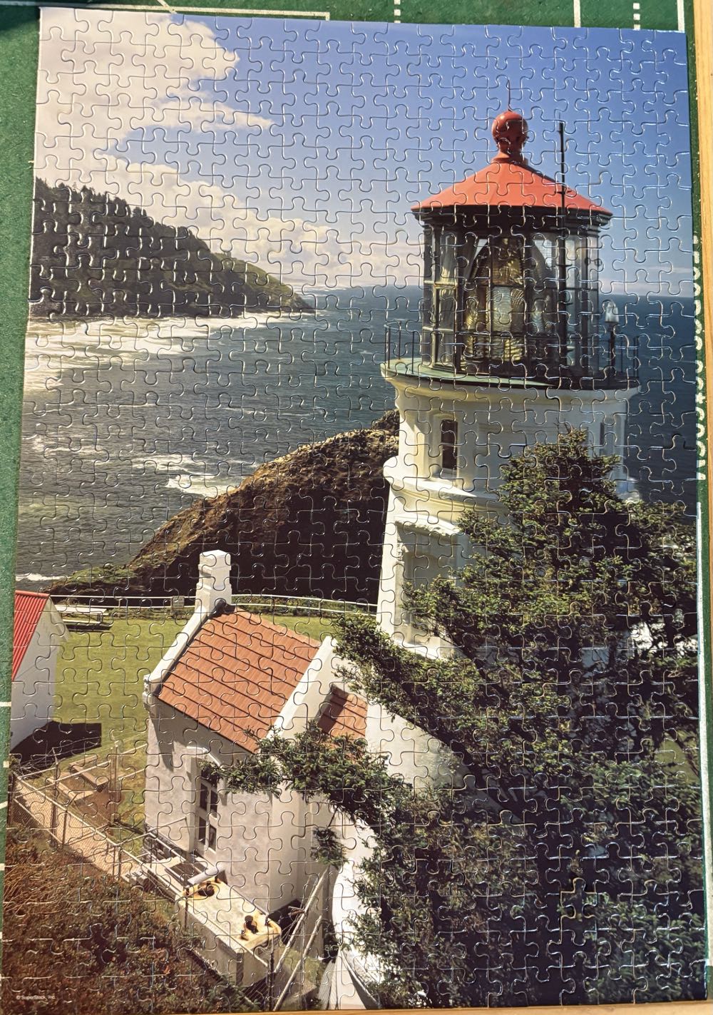 Heceta Head Lighthouse, Florence, OR - Kodacolor puzzle collectible [Barcode 072348205508] - Main Image 2