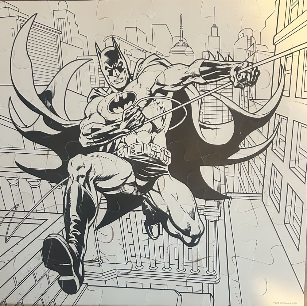 0243 Parragon Books: Batman - Caped Crusader Adventure - Parragon Books puzzle collectible [Barcode 9781474853194] - Main Image 3