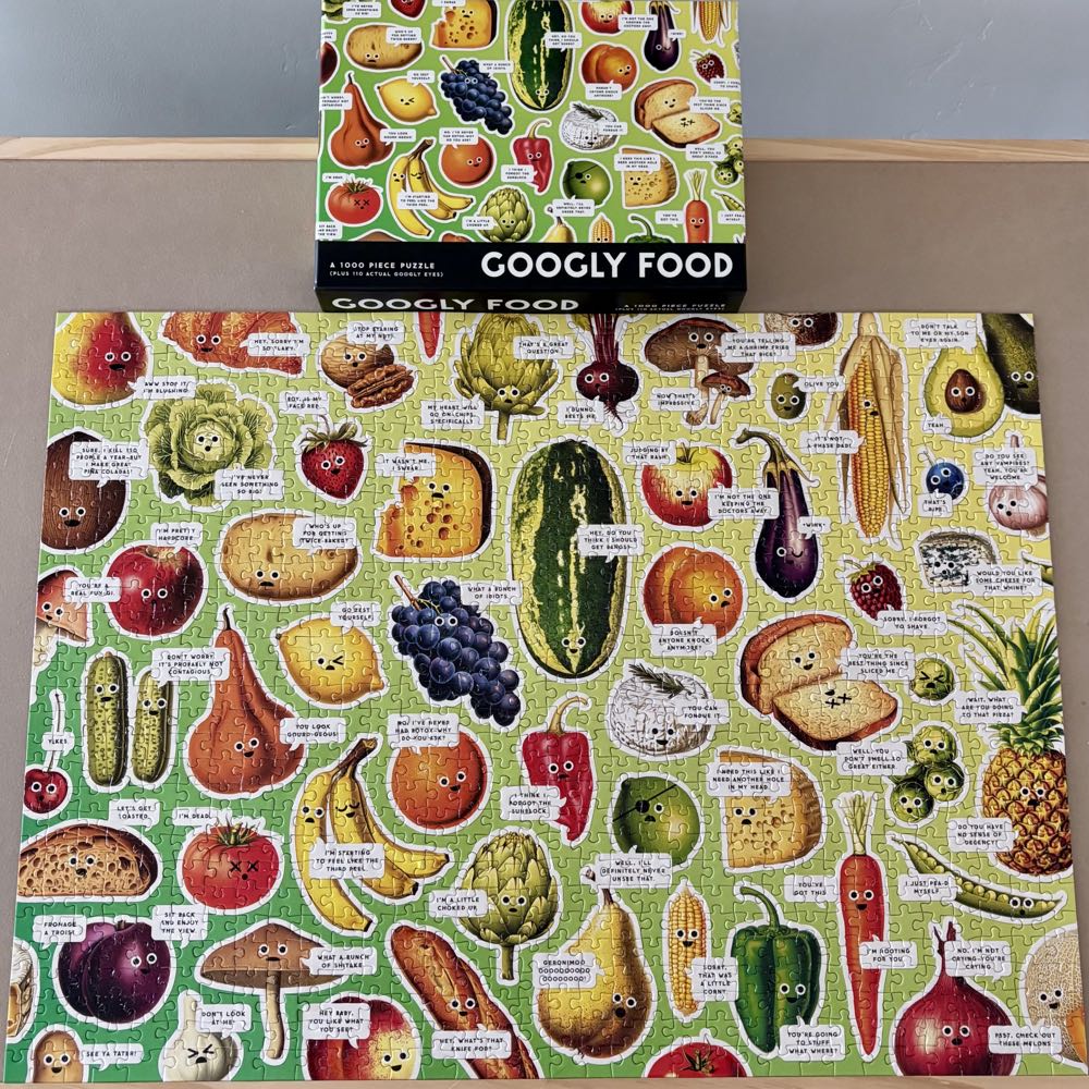 Googly Food- GONE - Brass Monkey puzzle collectible [Barcode 9780735386570] - Main Image 3