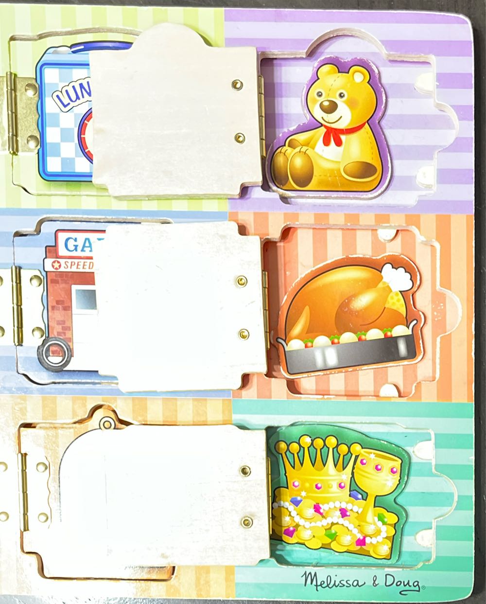 Hide & Seek Board - Melissa & Doug puzzle collectible - Main Image 5