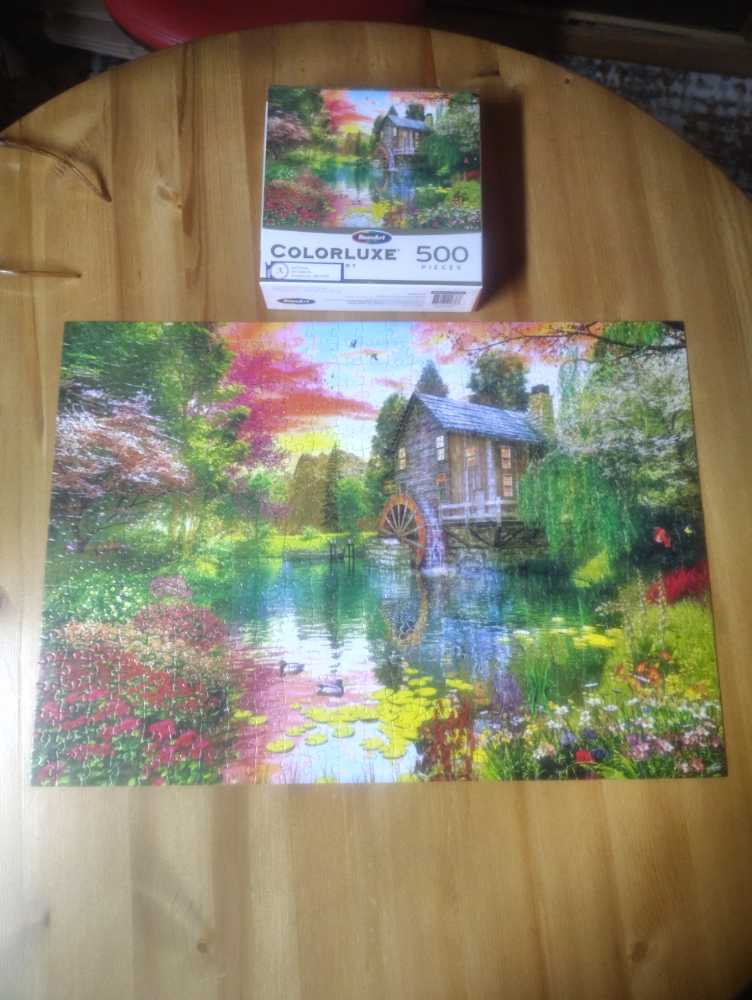 Sunset At The Mill - Colorluxe puzzle collectible [Barcode 4895145458368] - Main Image 2
