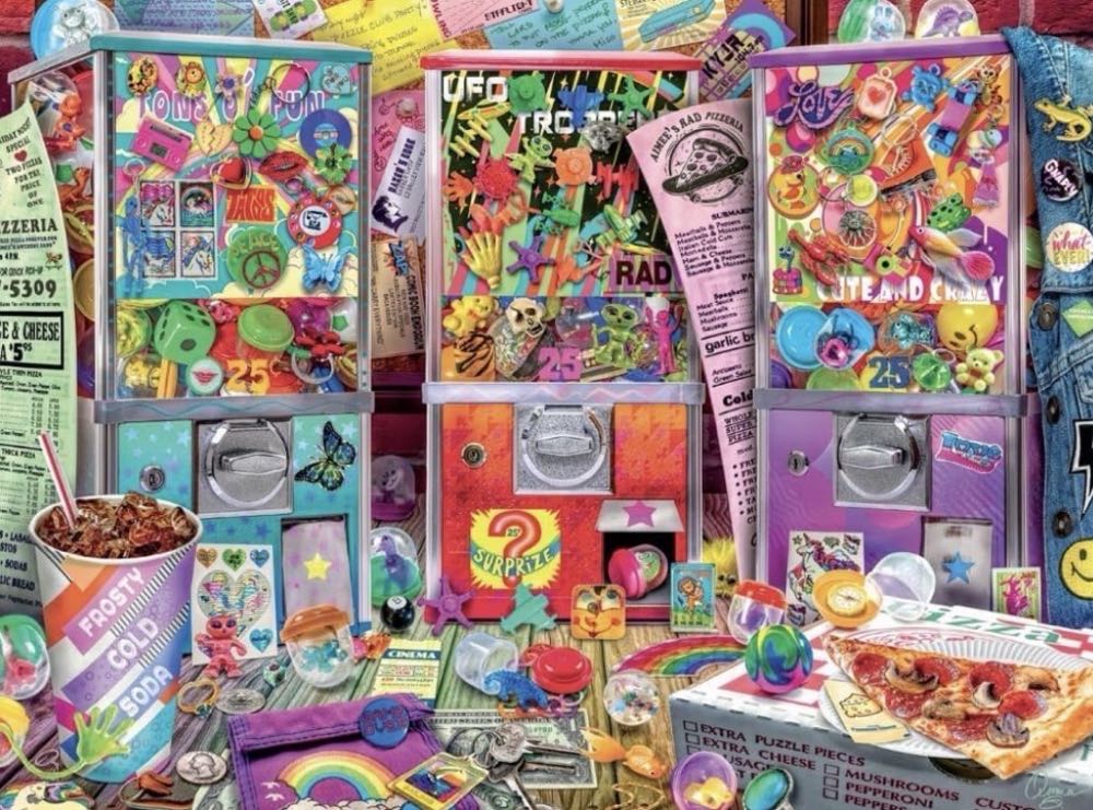 Aimee : Pizza & Pocket Change 🆕 - Buffalo puzzle collectible [Barcode 079346127580] - Main Image 2