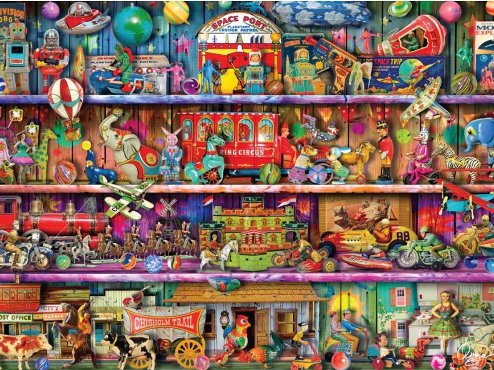 Aimee : Toy Wonderama - Buffalo puzzle collectible [Barcode 079346127603] - Main Image 2