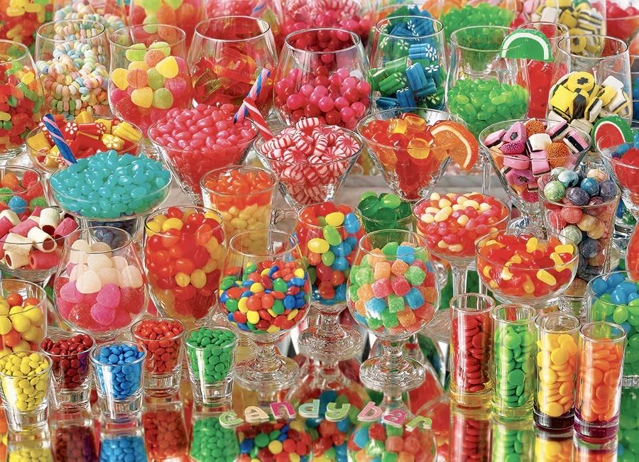 Candy Bar - Cobble Hill puzzle collectible [Barcode 625012802918] - Main Image 2