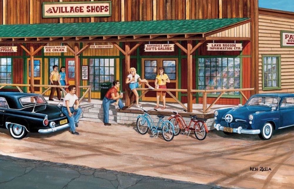 Mutual Expectations 🆕 - SunsOut puzzle collectible [Barcode 796780399402] - Main Image 2