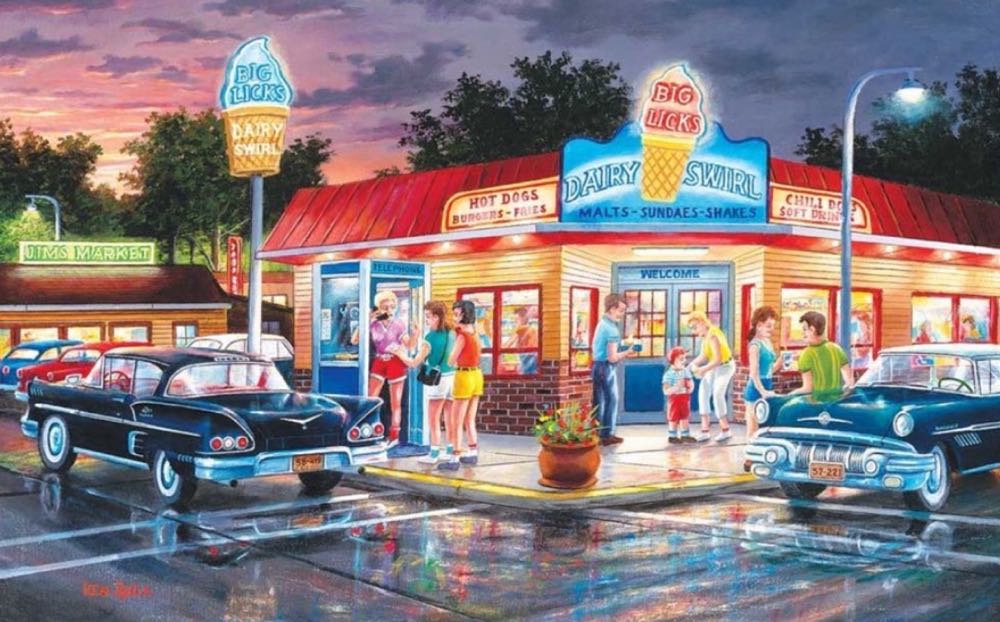 A Touch of August 🆕 - SunsOut puzzle collectible [Barcode 796780393721] - Main Image 2