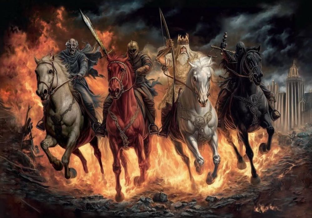 The Four Horseman of the Apocalypse - Art Puzzle puzzle collectible [Barcode 8682450146822] - Main Image 2