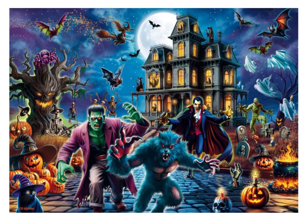 Halloween Night - Schmidt puzzle collectible [Barcode 4001504588717] - Main Image 2