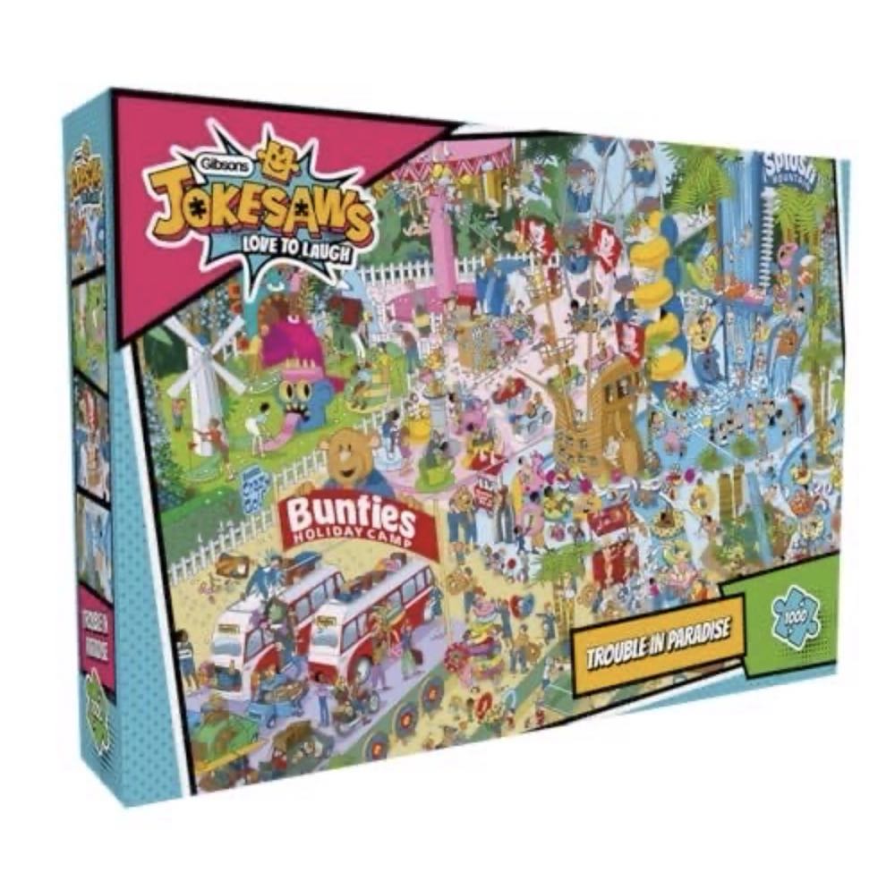 Trouble In Paradise - Gibsons puzzle collectible [Barcode 5012269171433] - Main Image 2