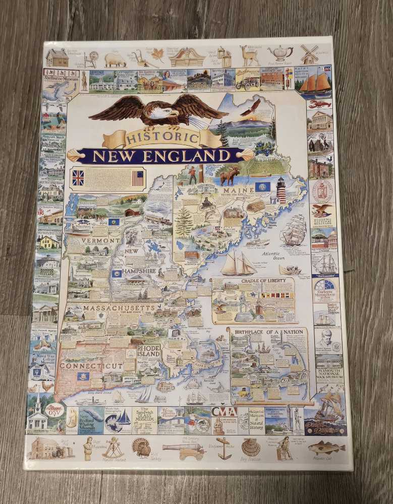 Historic New England - White Mountain puzzle collectible - Main Image 4