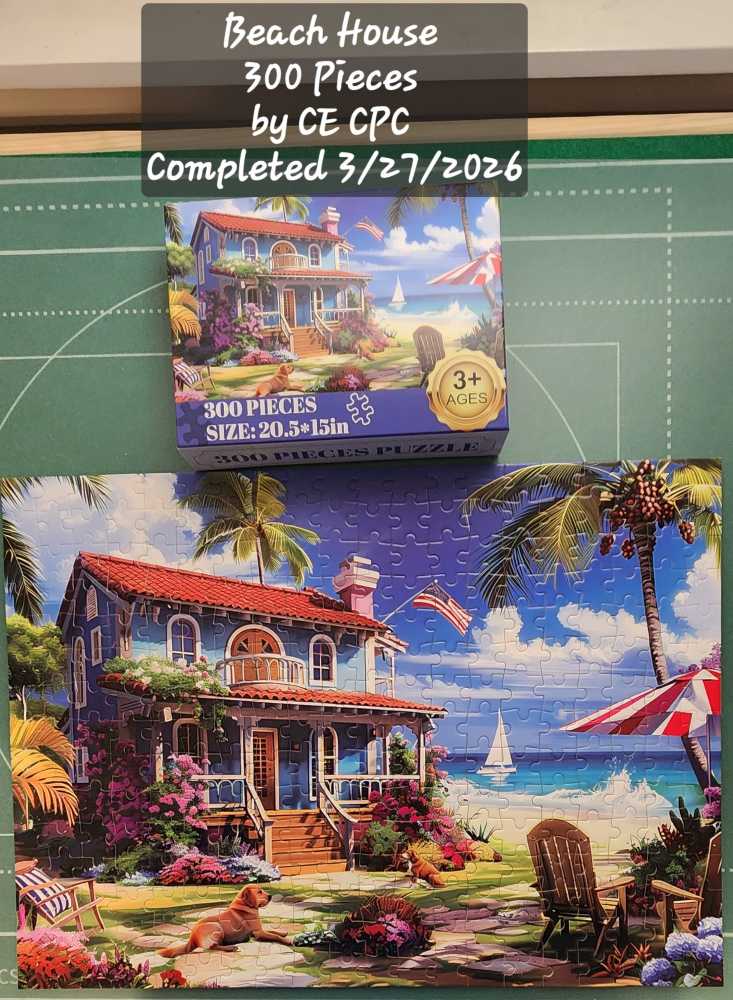 Beach House - CE CPC puzzle collectible - Main Image 2
