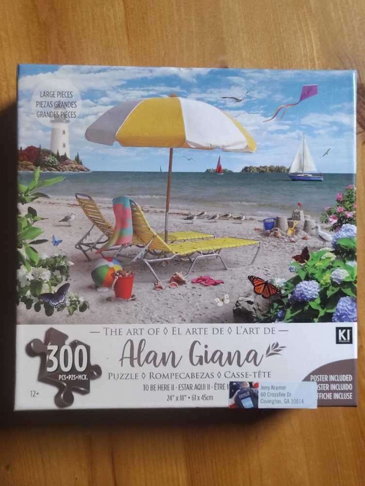 Pc Jigsaw Aurora Puzzle Evangaline Alaska Artist Kelly Leonard New Sealed