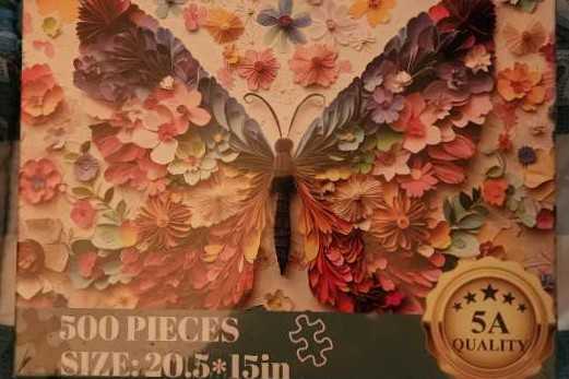 Pussel Bitar Utsikt över Havet