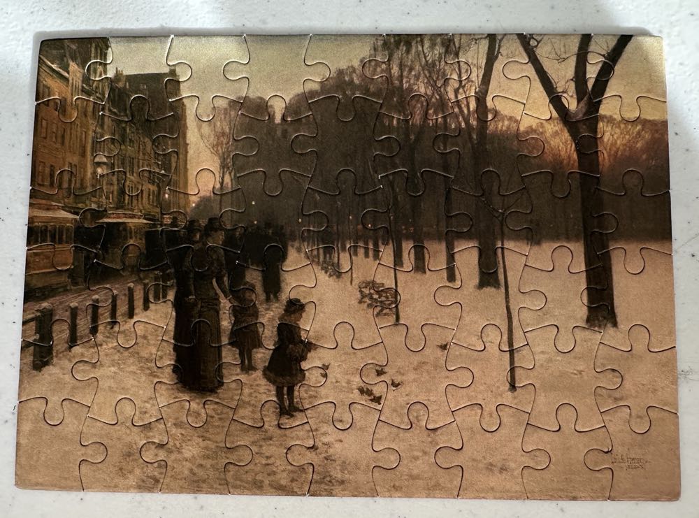 Boston Common At Twilight  puzzle collectible - Main Image 2