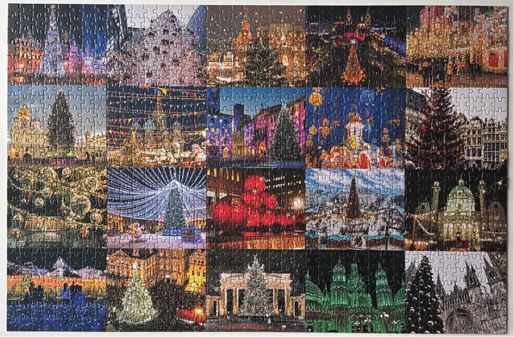 Christmas Around The World - Seesaw puzzle collectible [Barcode 840225808544] - Main Image 2