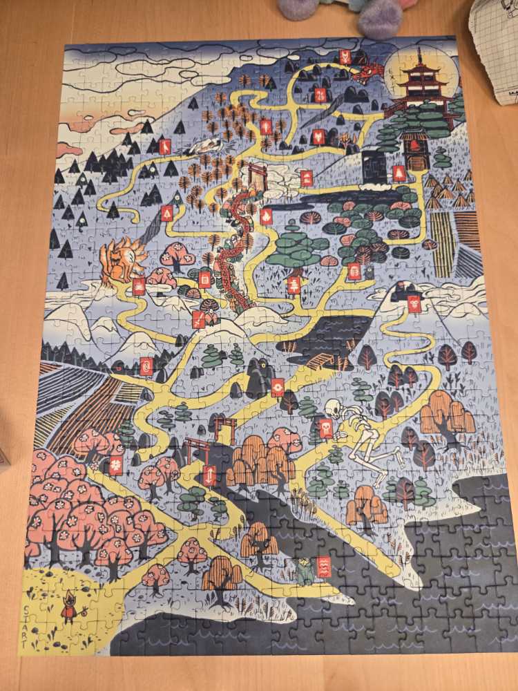 Donjon 500 Pièces Iello Play Forêt 500 Pieces Play Donjon : Foret La - Iello puzzle collectible [Barcode 3701551701725] - Main Image 2