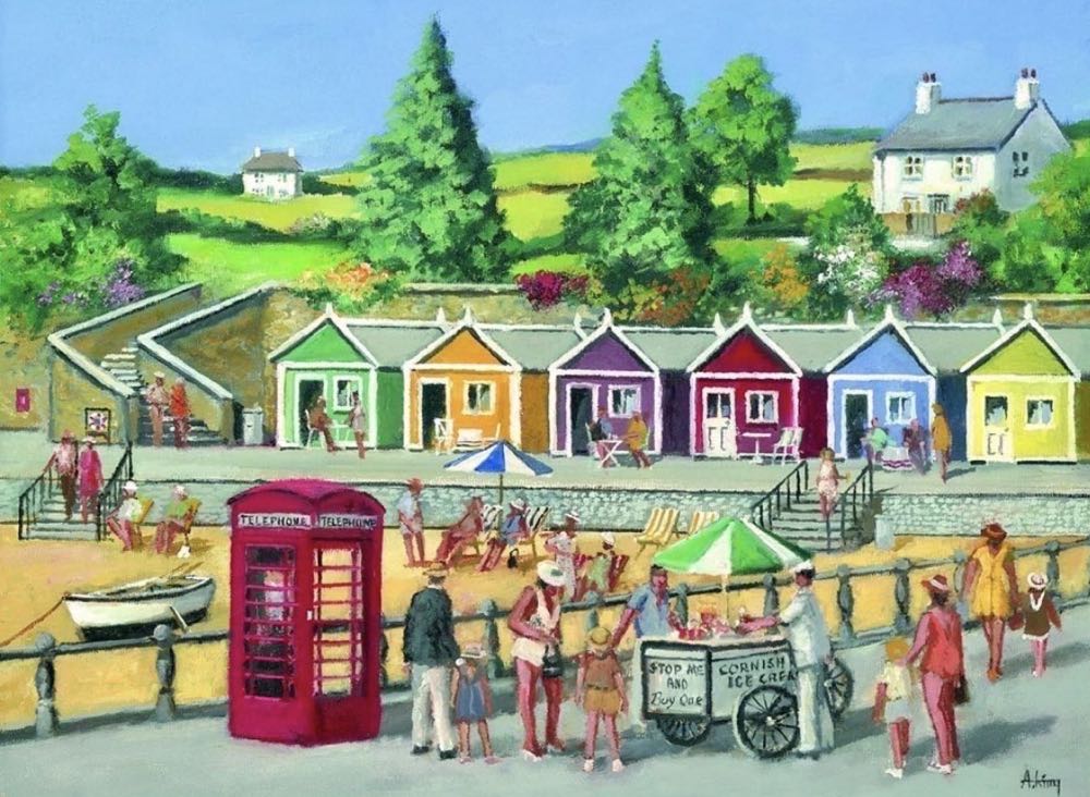 Along the Esplanade - Ravensburger puzzle collectible [Barcode 4005556146314] - Main Image 2