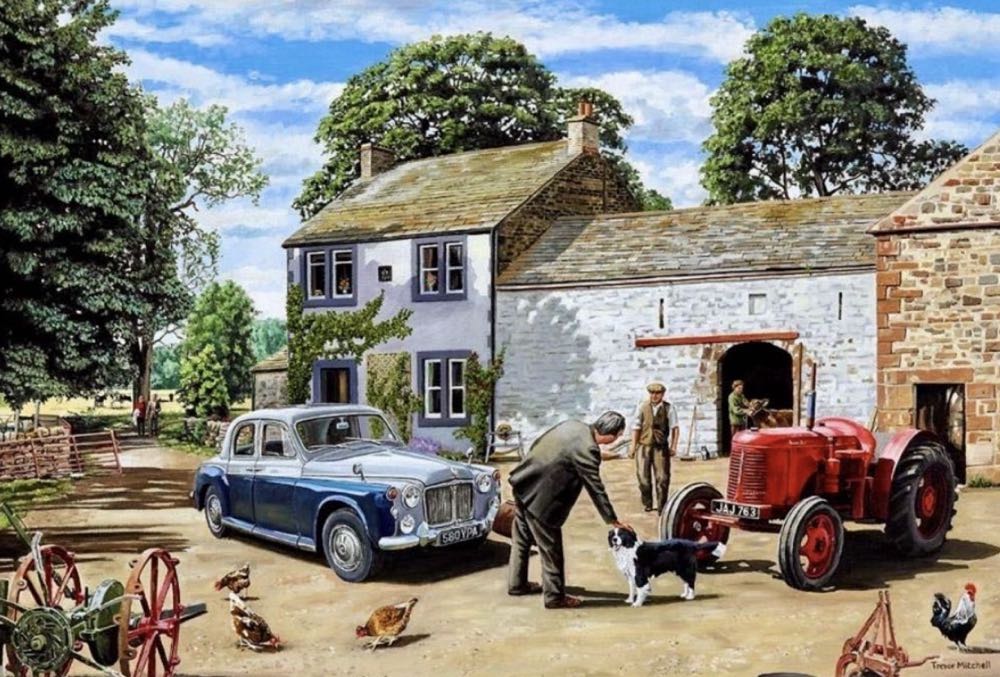 Greeting the Vet - Ravensburger puzzle collectible [Barcode 4005556145379] - Main Image 2