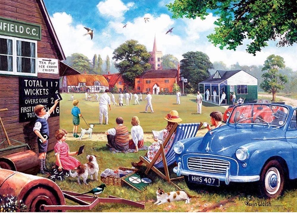 Leisure Days 4 : The Scoreboard End - Ravensburger puzzle collectible [Barcode 4005556164851] - Main Image 2