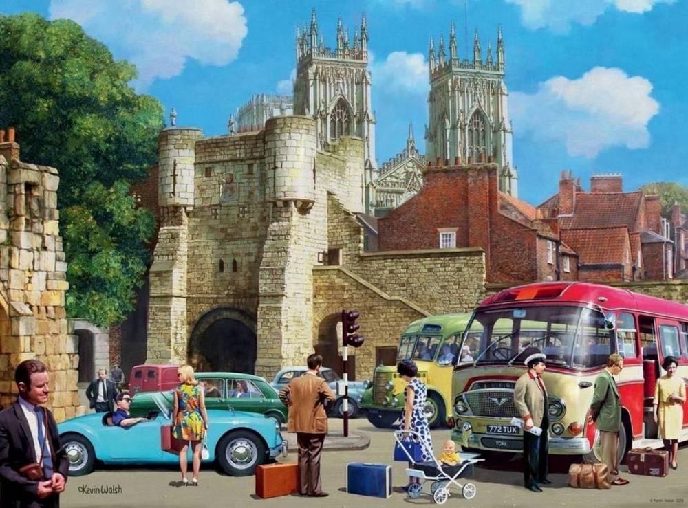 A Day Out in York - Ravensburger puzzle collectible [Barcode 4005555012542] - Main Image 2