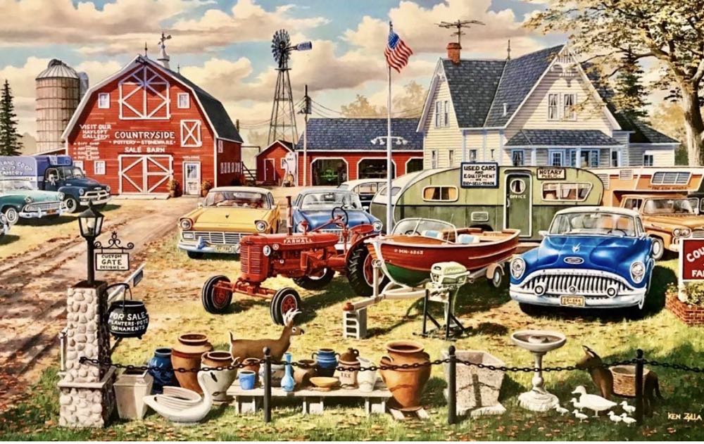 A Bumper Crop 🔒 - SunsOut puzzle collectible [Barcode 796780396241] - Main Image 2