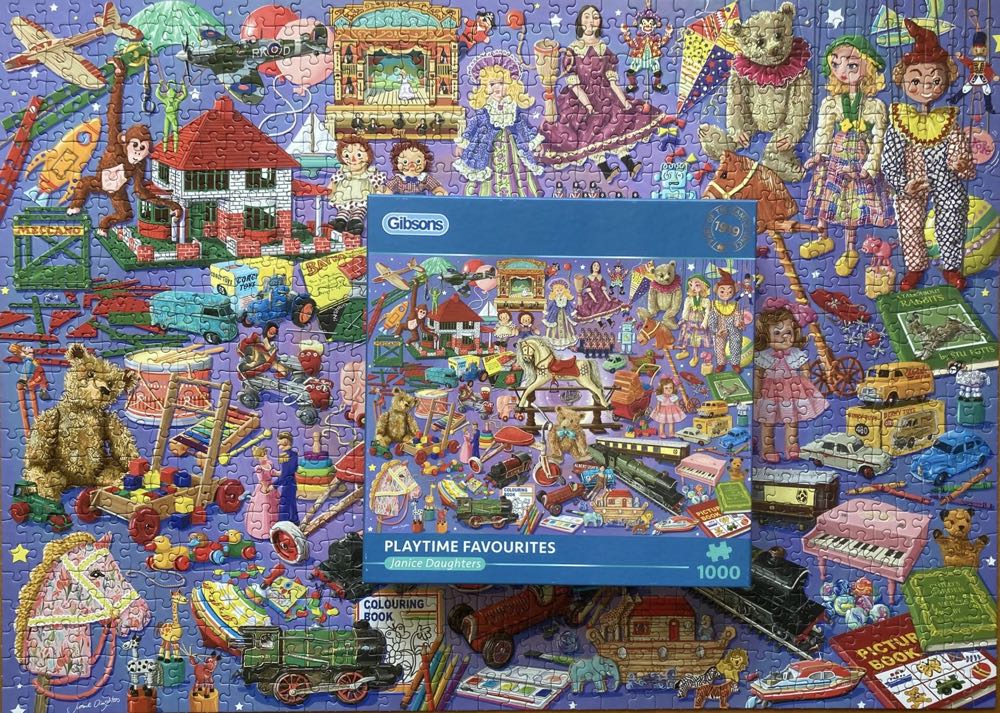 Playtime Favourites - Gibsons puzzle collectible [Barcode 5012269064179] - Main Image 4
