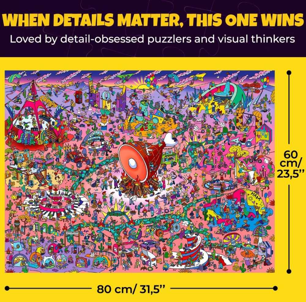 Desert Whirl - Quokka puzzle collectible [Barcode 5060801306072] - Main Image 3