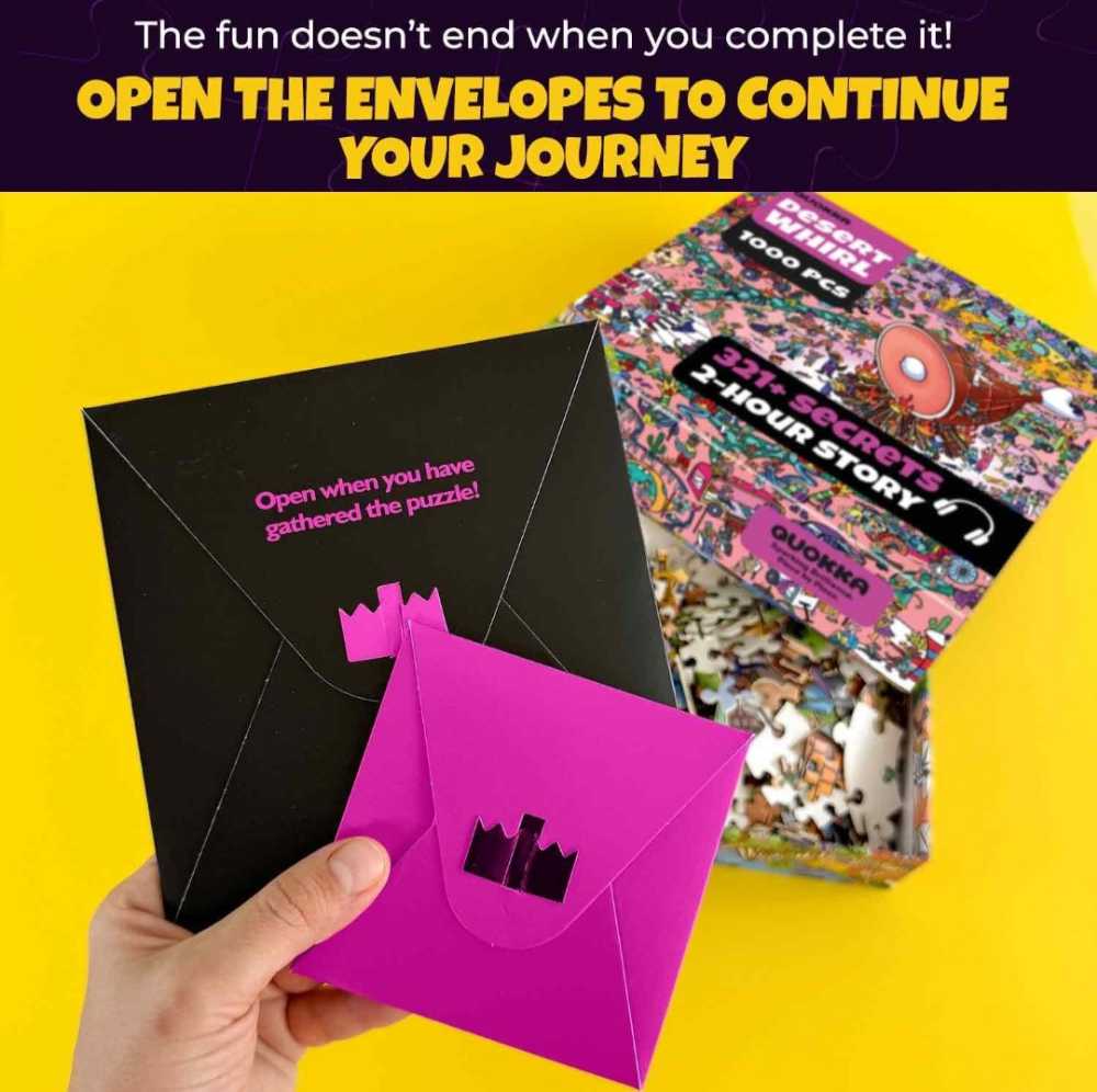 Desert Whirl - Quokka puzzle collectible [Barcode 5060801306072] - Main Image 4