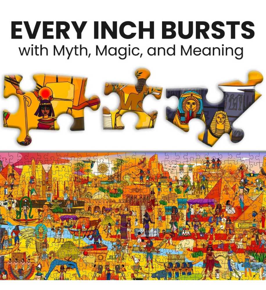 Egyptian Gods  - Quokka puzzle collectible [Barcode 5060801305822] - Main Image 4