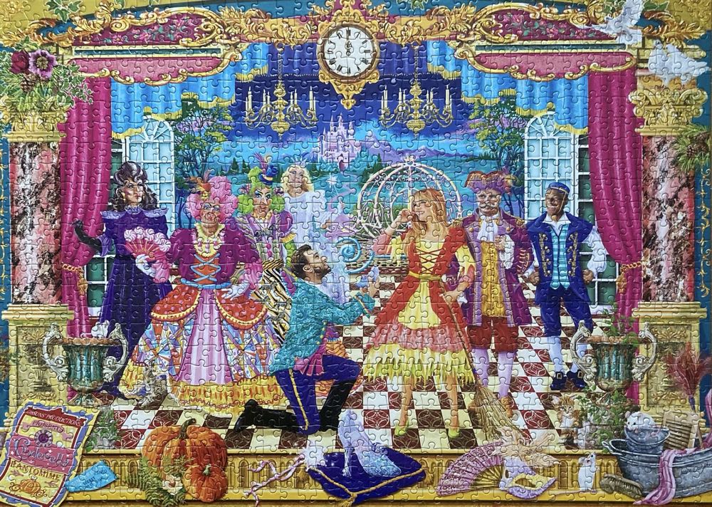 The Glass Slipper - Gibsons puzzle collectible [Barcode 5012269064452] - Main Image 3