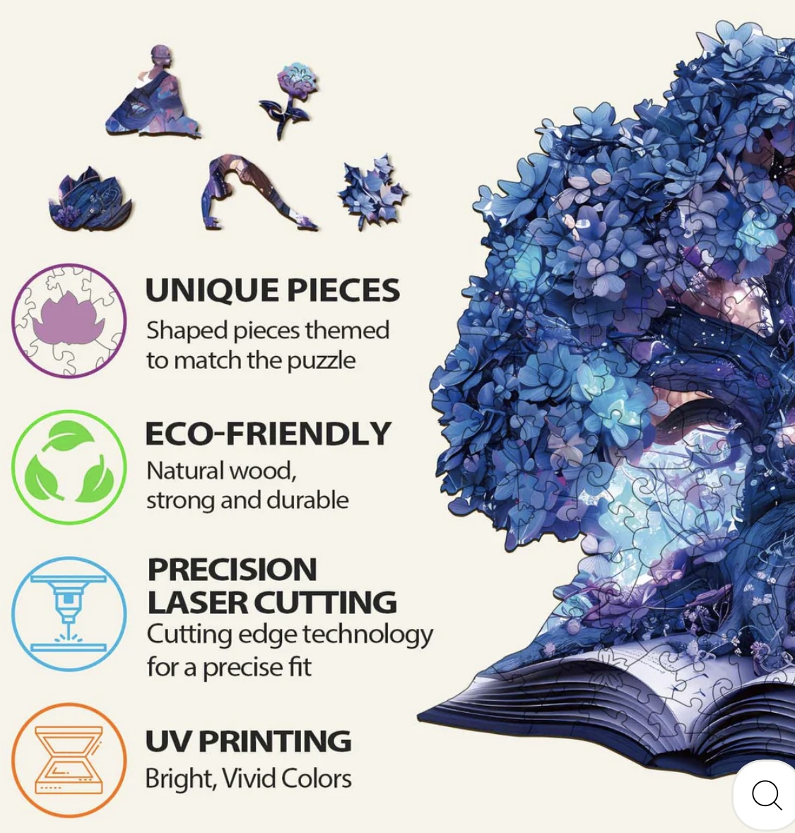 Magic Book - Woodbests Puzzles puzzle collectible - Main Image 2