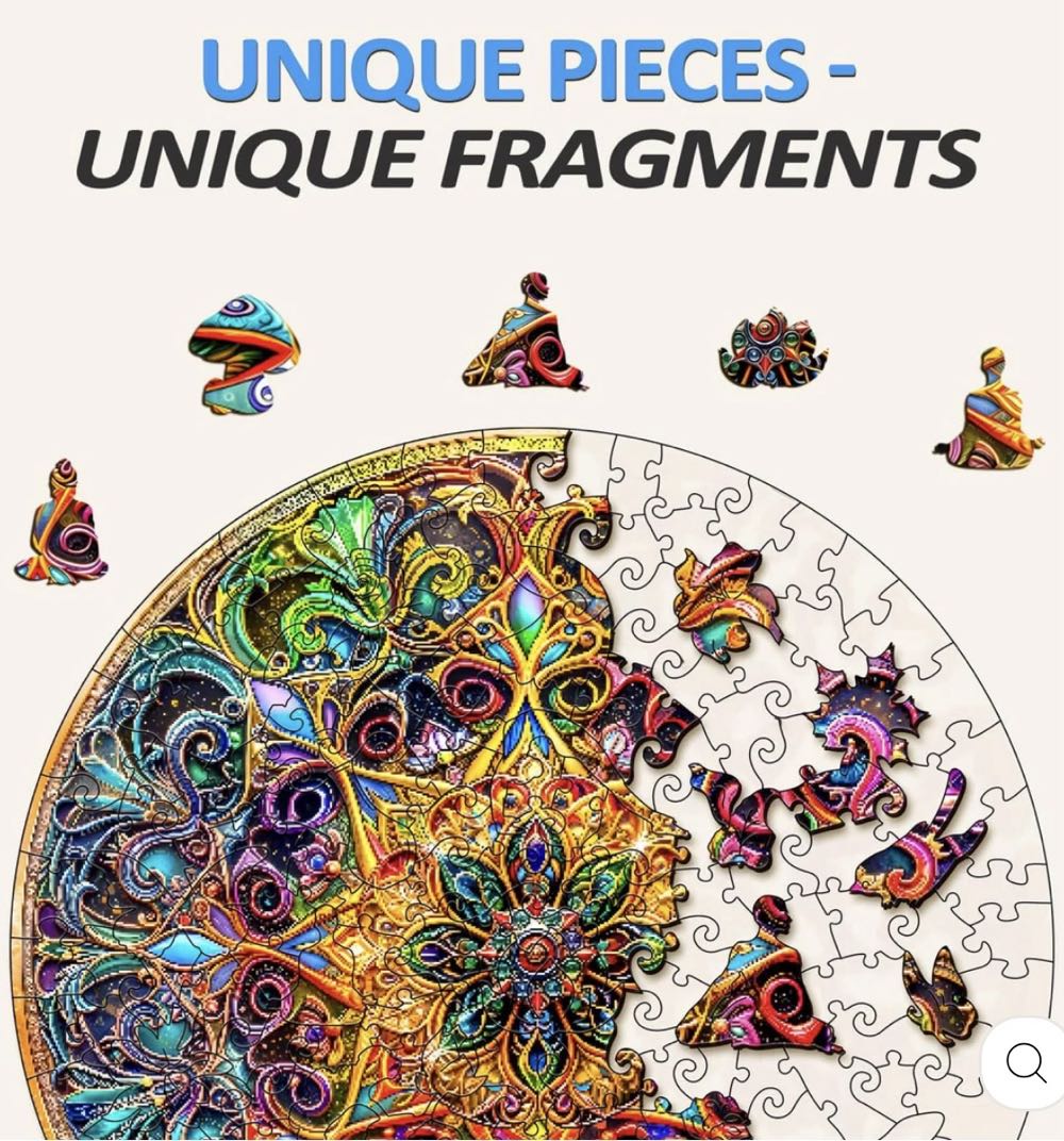 Mandala Dreamland - Woodbests Puzzles puzzle collectible - Main Image 5