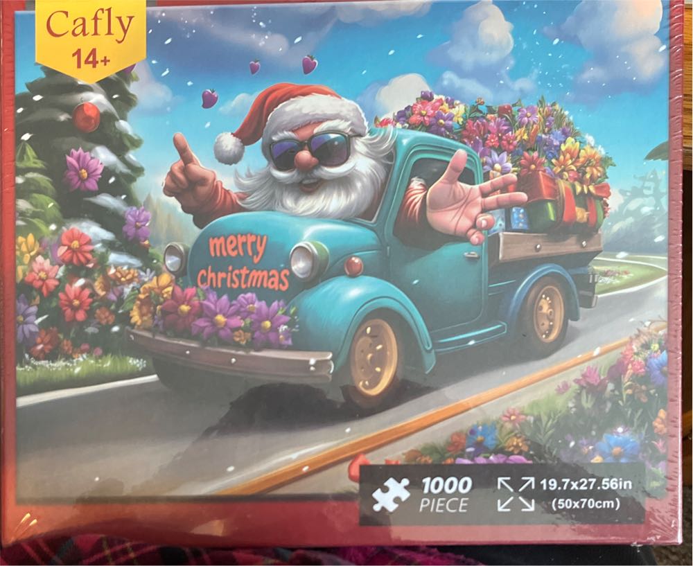 Buffalo Games – Kim Norlien Snow Grandpa 500 Piece Silver ...