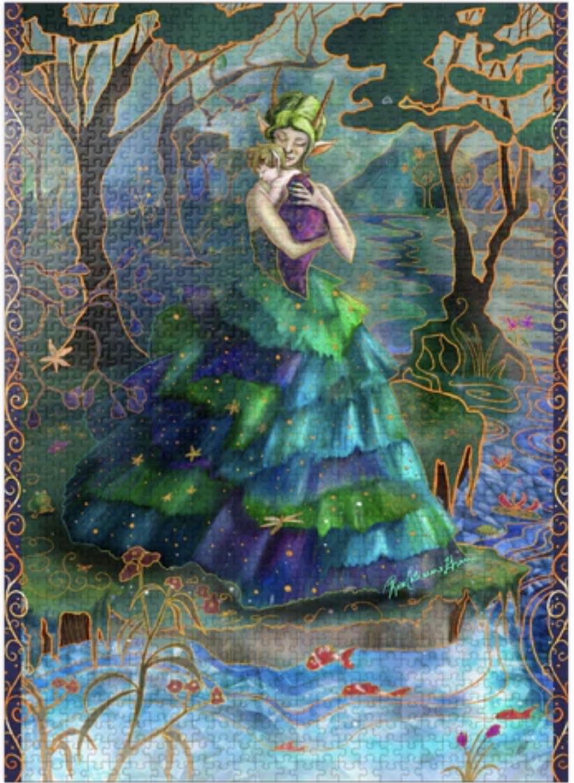 Forest Mother - Tate & Co. Jigsaw Puzzles puzzle collectible [Barcode 4066909473402] - Main Image 2