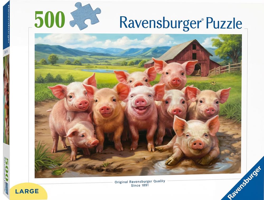 Ravensburger Piece Puzzle Norwegian Fjord Scenic Nature Scene Ages 14