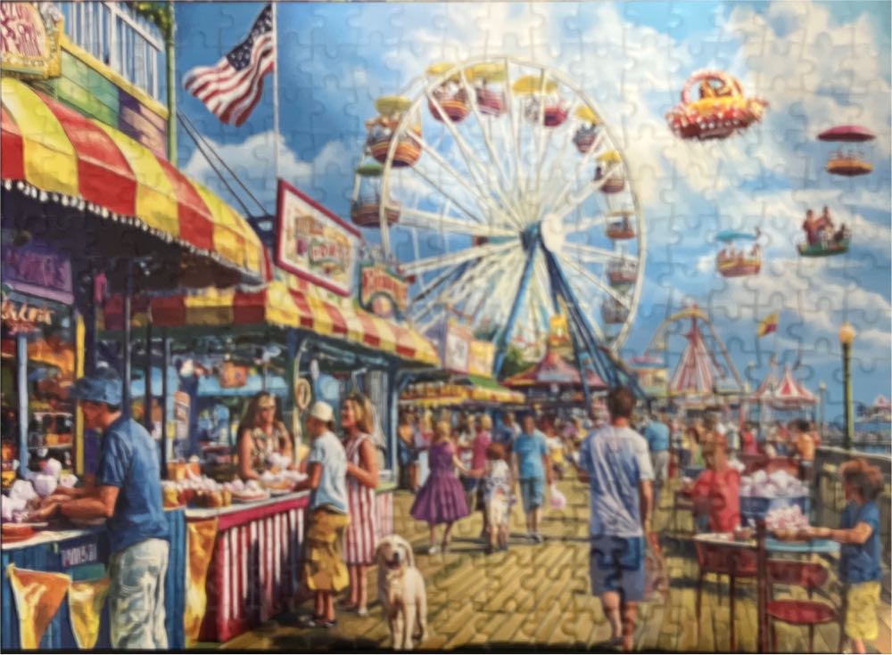 Boardwalk/Summer Carnival  puzzle collectible - Main Image 2