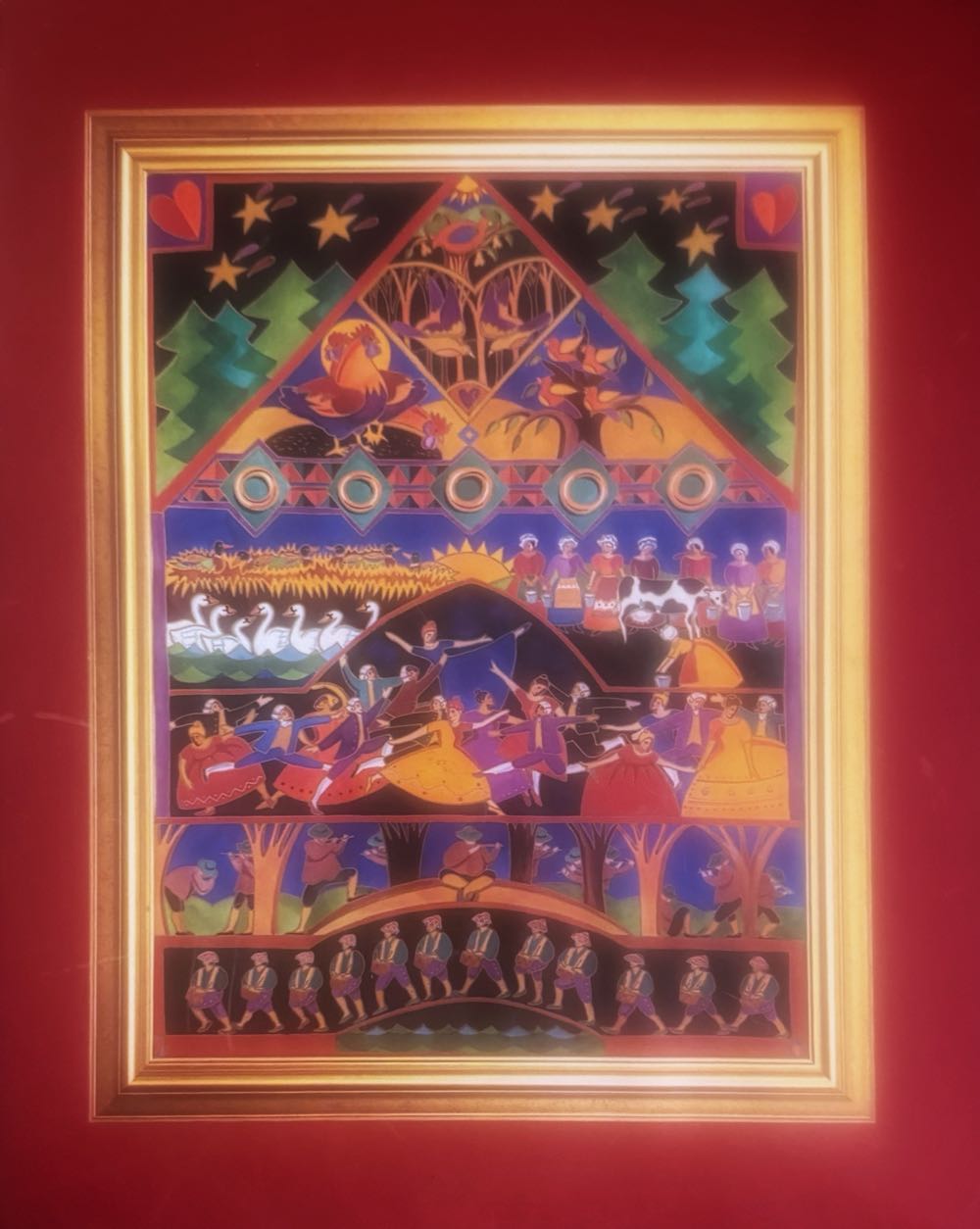 The Twelve Days of Christmas - Andrews + Blaine puzzle collectible [Barcode 9780641839931] - Main Image 2