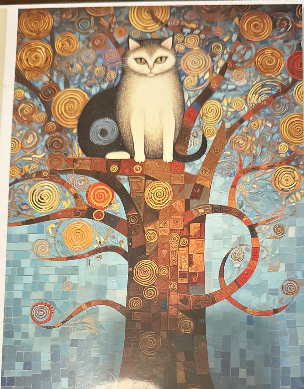 Art Deco Cat - Bits & Pieces puzzle collectible [Barcode 192949083616] - Main Image 2