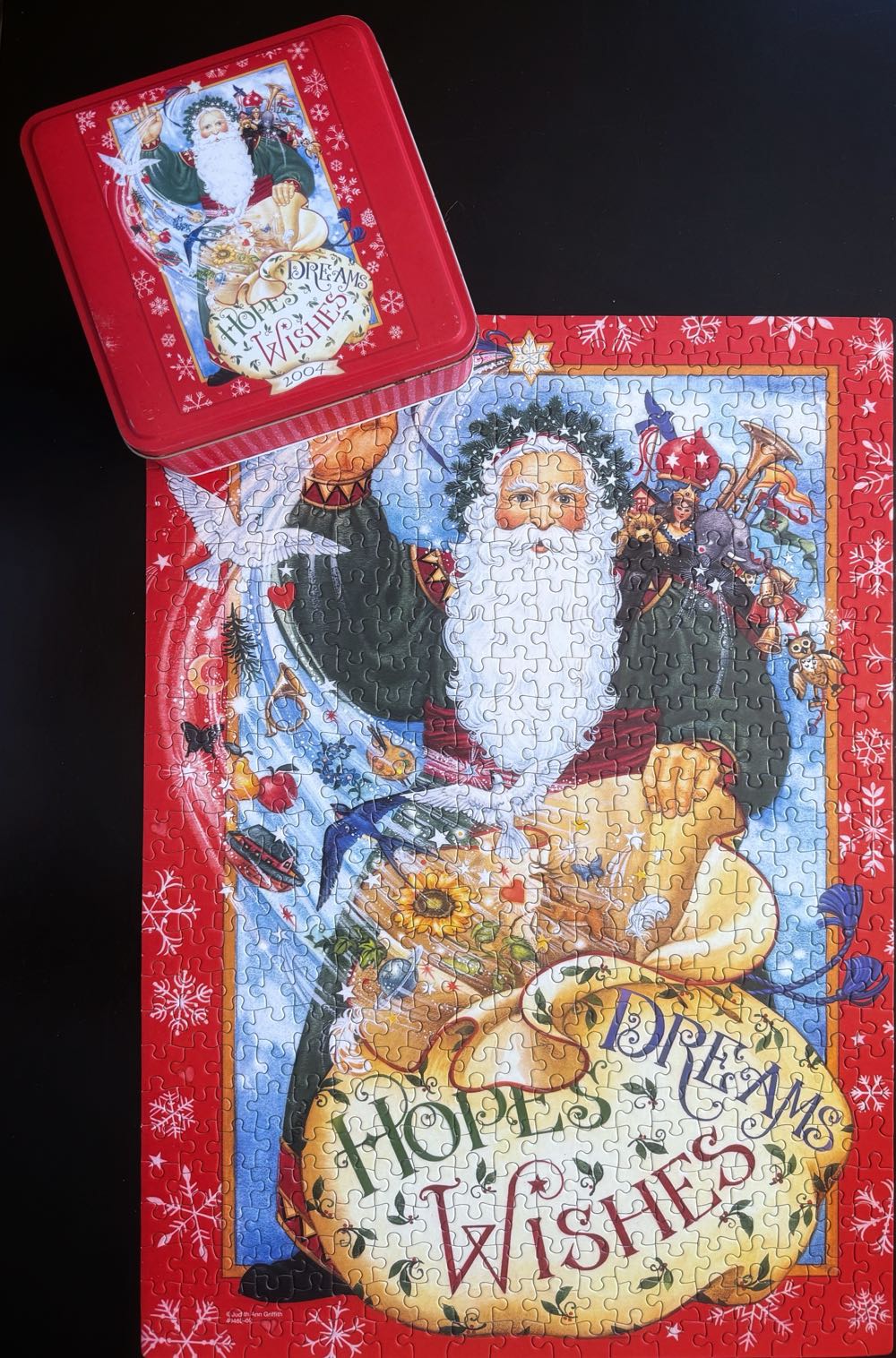 Hopes ~ Dreams ~ Wishes (Holiday 2004)* - Hallmark puzzle collectible - Main Image 4