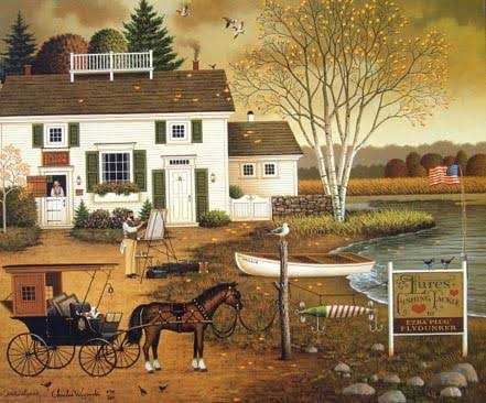 Birch Point Cove - MB Puzzle puzzle collectible [Barcode 032244046797] - Main Image 2