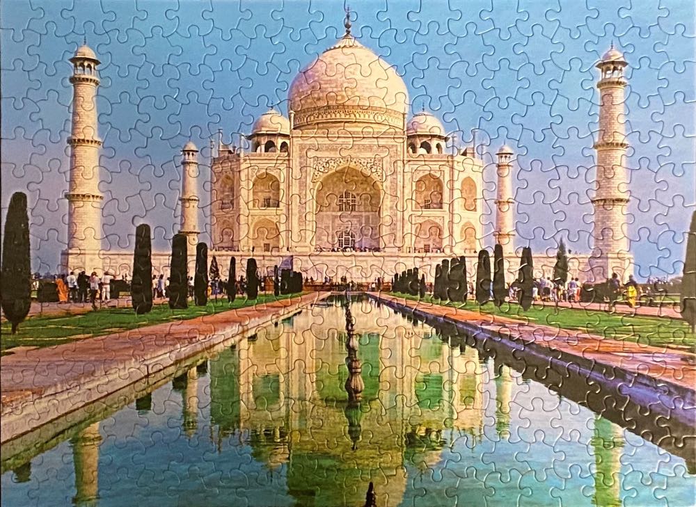 0067 Ceaco: Around The World - Taj Mahal, Agra, India - Ceaco puzzle collectible - Main Image 2