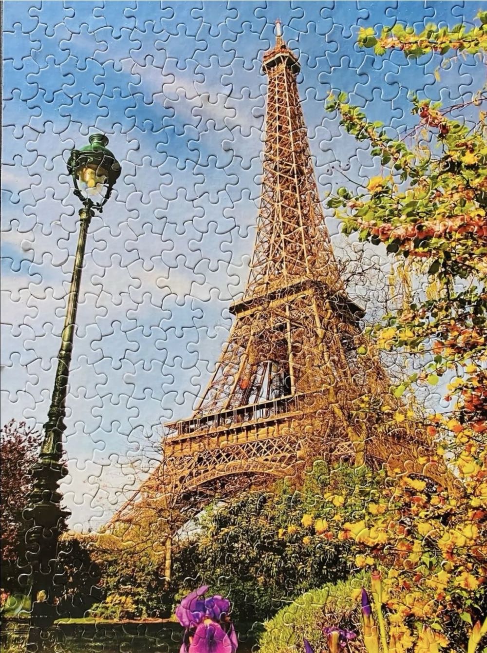 0025 Ceaco: Around The World - Eiffel Tower, Paris, France - Ceaco puzzle collectible - Main Image 2