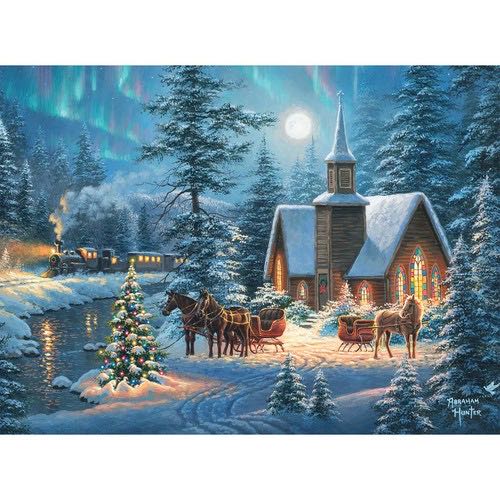 Dowdle Nativity Personal Puzzle 210 Pieces 9 X 11 Sealed Christmas Jigsaw Puzzle