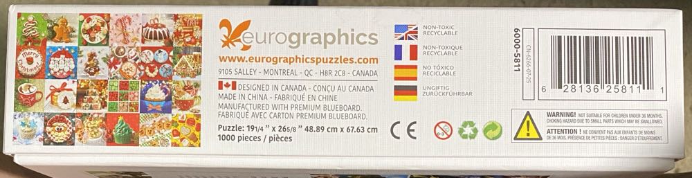 Christmas Delights - Eurographics 🇨🇦 puzzle collectible - Main Image 3