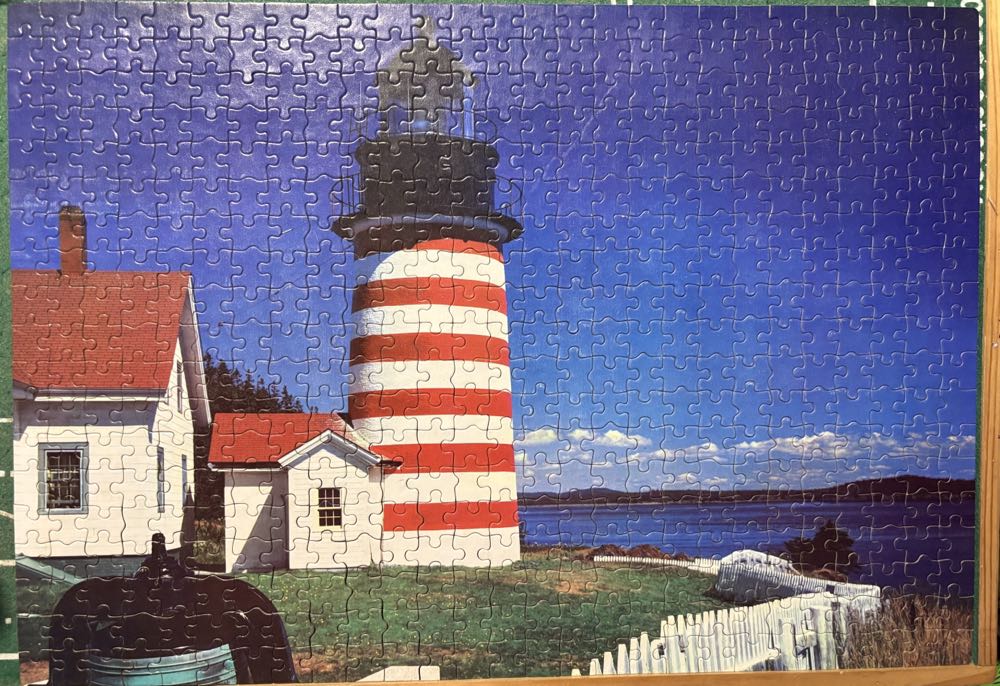 Quoddy Head, Maine - MB Puzzle puzzle collectible - Main Image 2